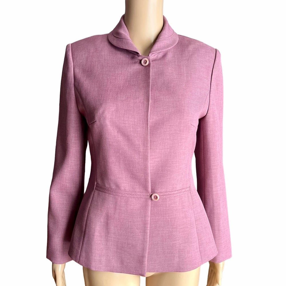 Vintage Dusty Rose Tailored Blazer | Feminine Fit | Sz Small